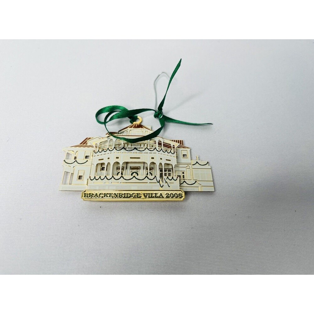 brackenridge villa ornament christmas metal